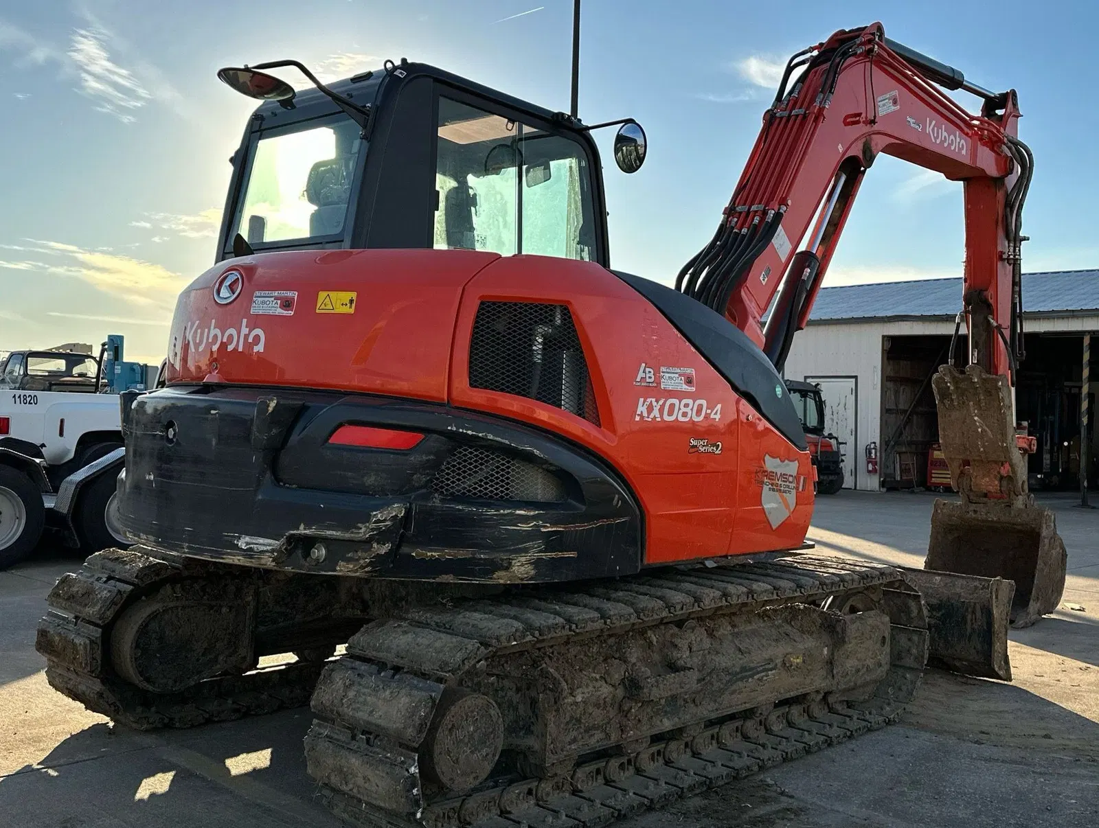 2021 Kubota KX080-4S2