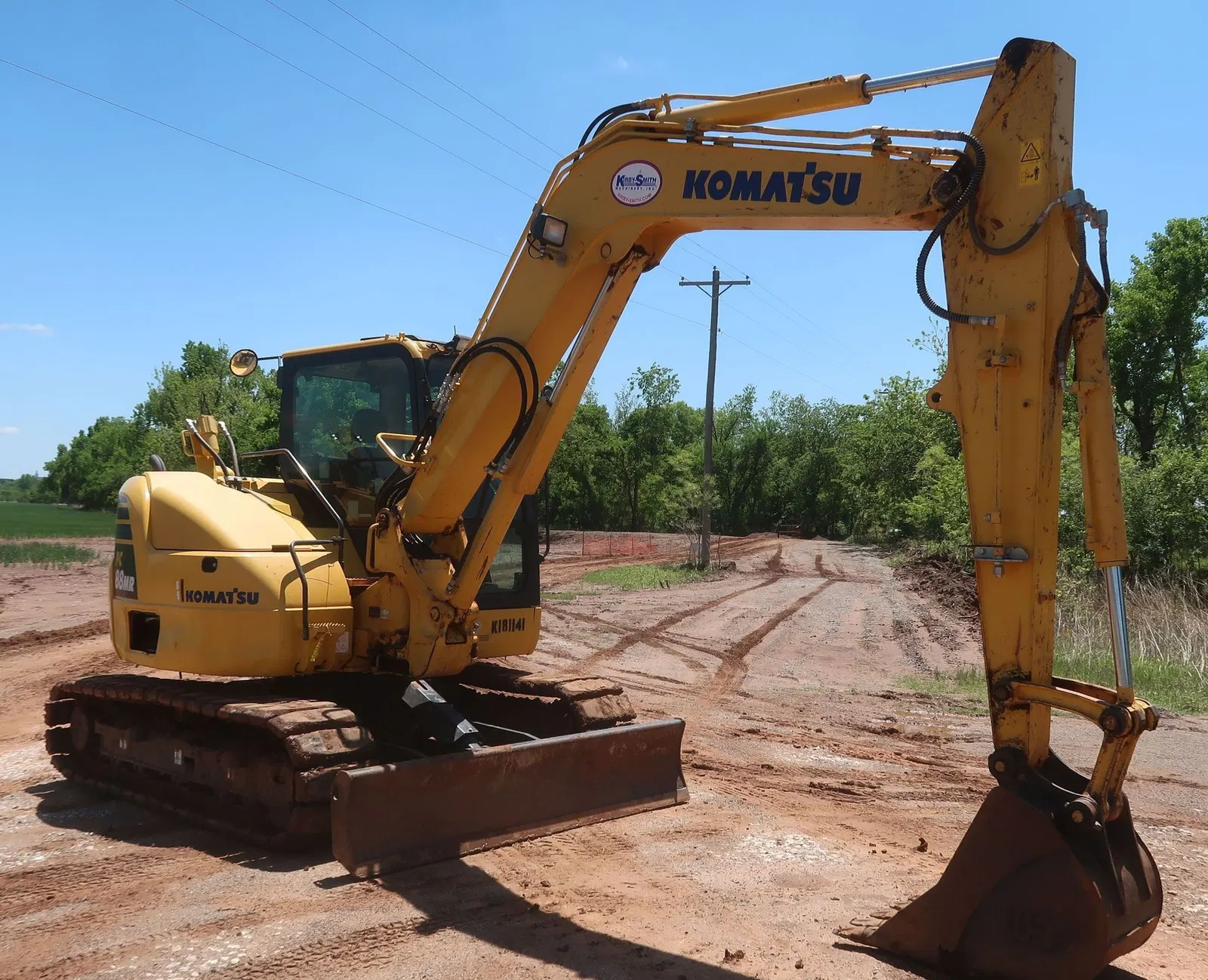 2018 Komatsu PC88MR-10