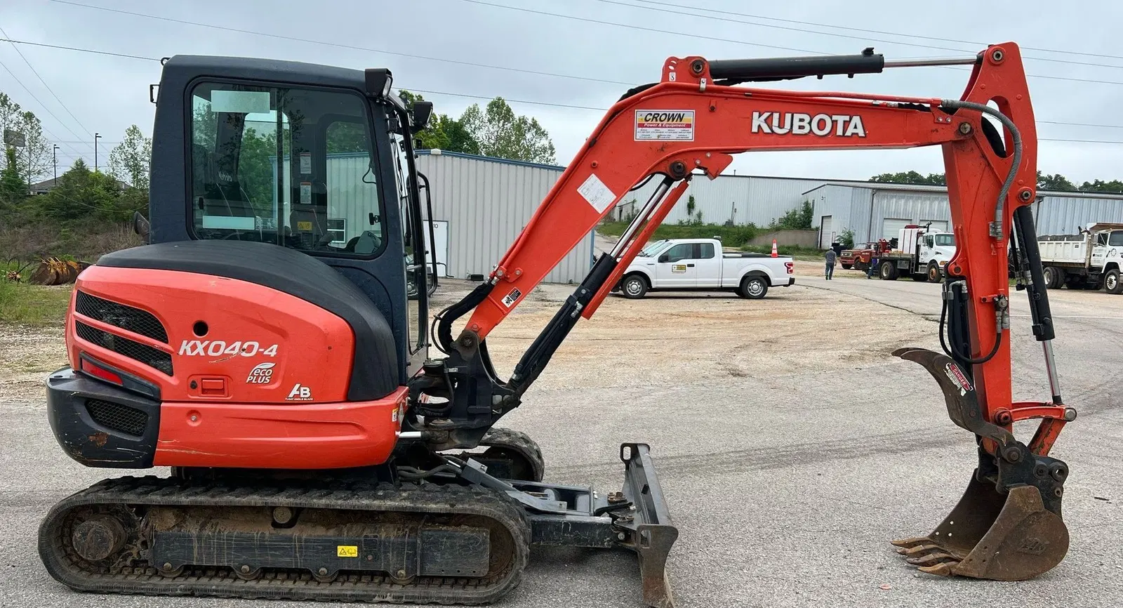 2018 Kubota KX040-4