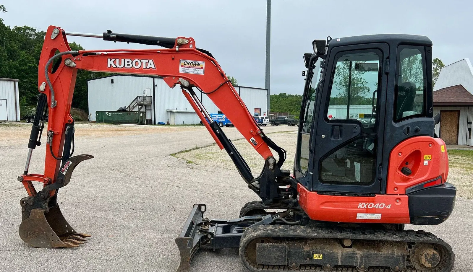 2018 Kubota KX040-4