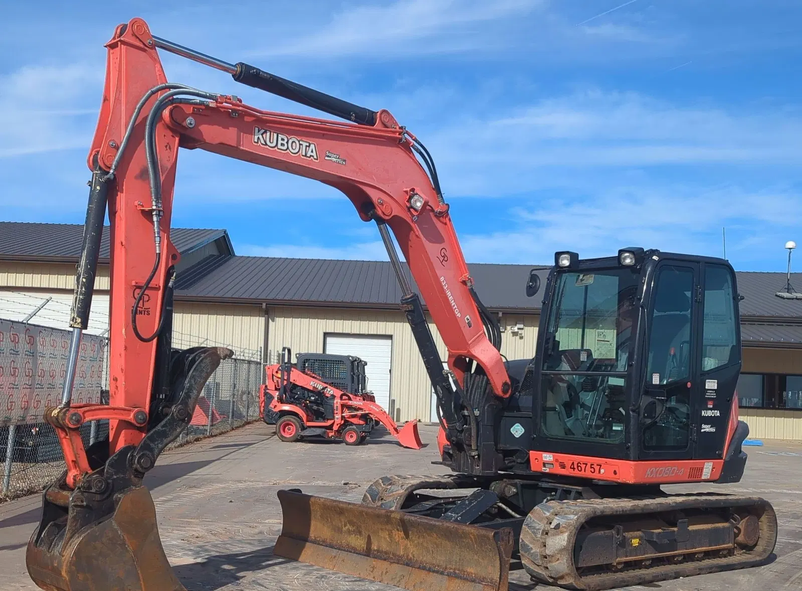 2019 Kubota KX080-4