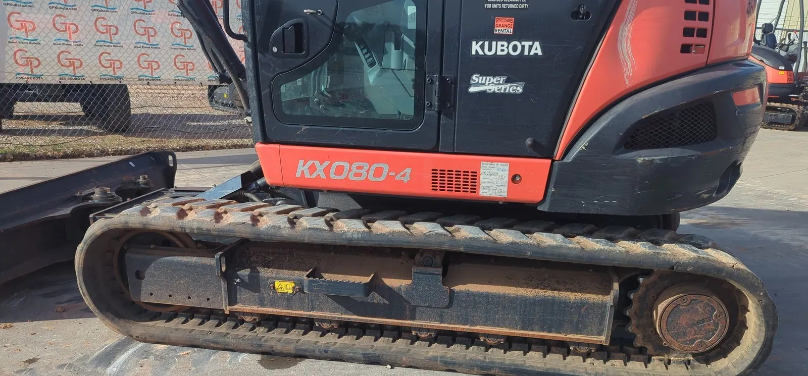 2019 Kubota KX080-4