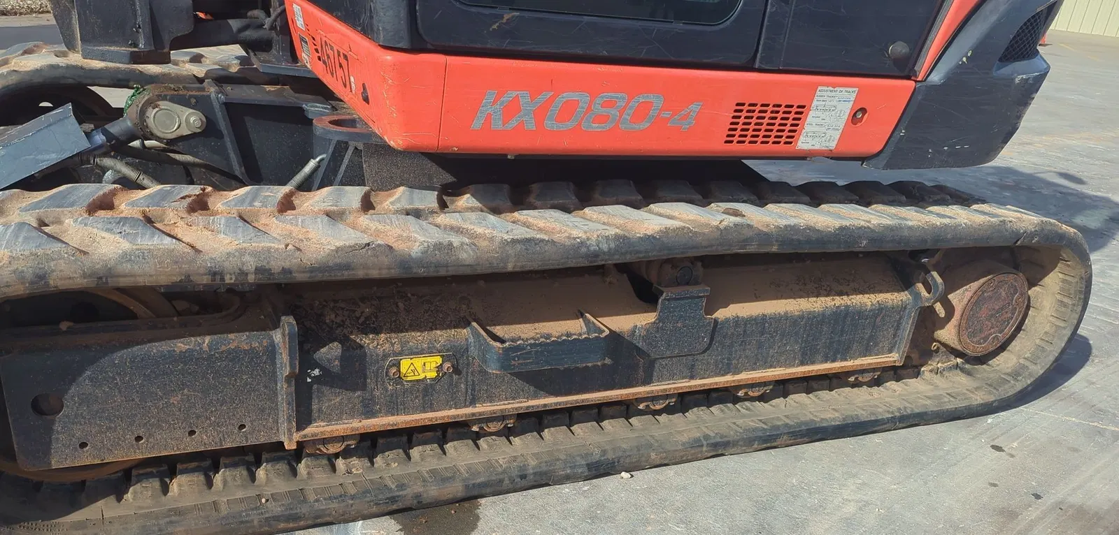2019 Kubota KX080-4
