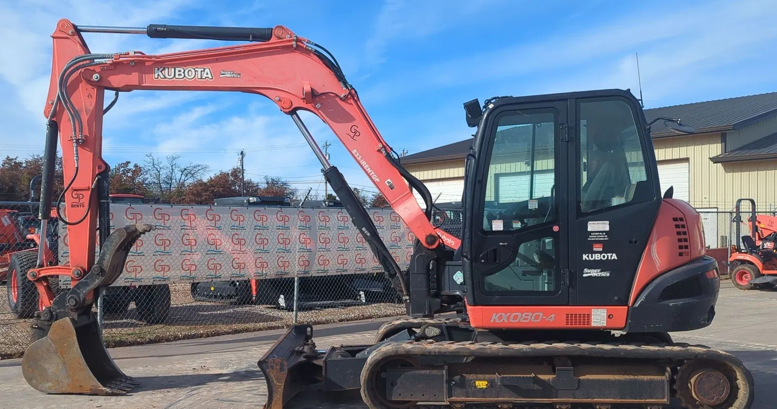 2019 Kubota KX080-4