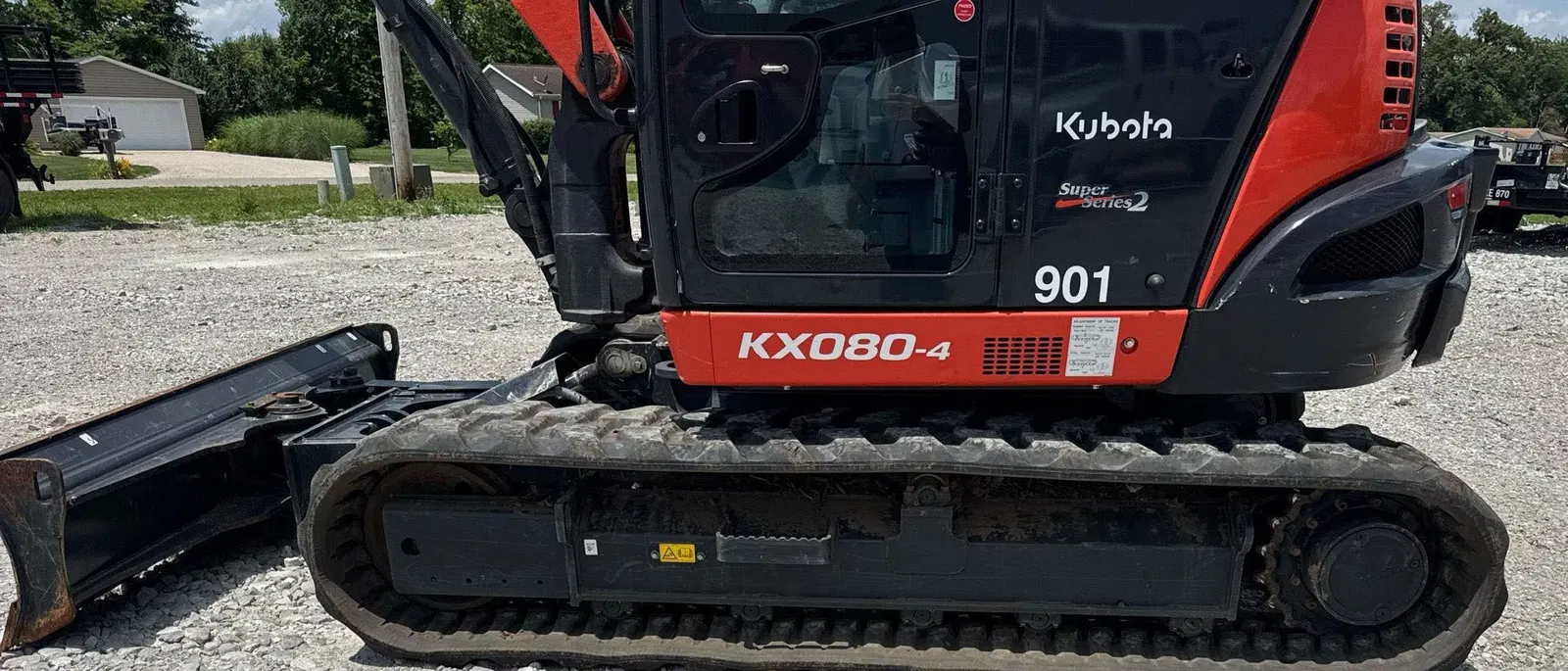 2022 Kubota KX080-4