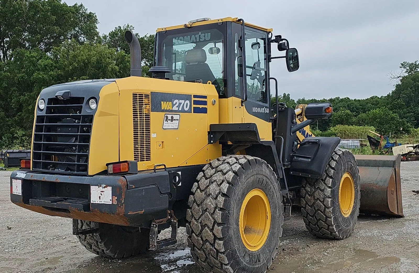 2016 Komatsu WA270-7